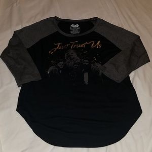 Star Wars 3/4 sleeve top - Juniors Large